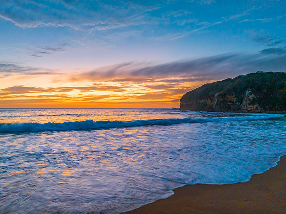 Summer Sunrise at the Seaside