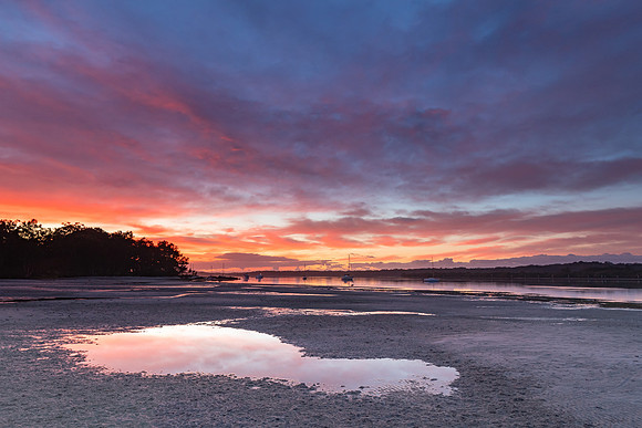 Colours of Dawn on the River
