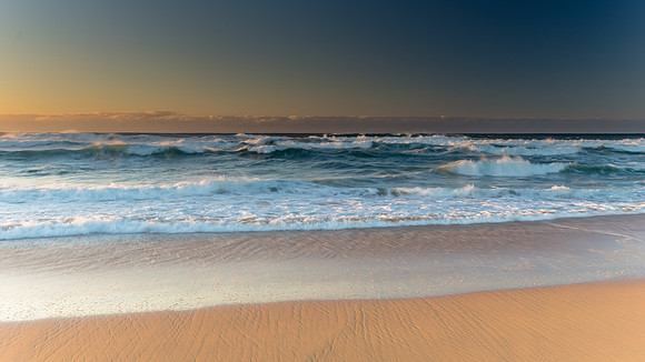 Clear Skies Sunrise Seascape