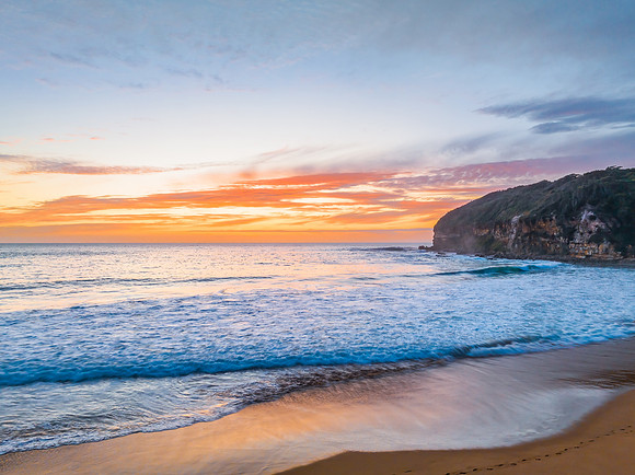 Summer Sunrise at the Seaside