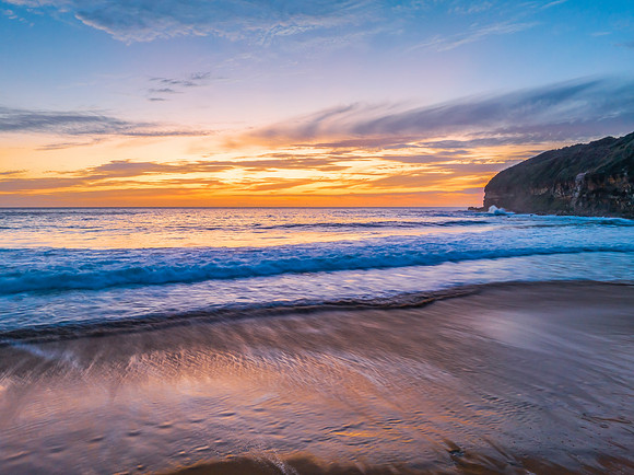 Summer Sunrise at the Seaside