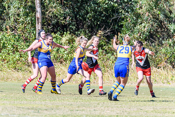 Black Diamond AFL Womens  - Nelson Bay v's Wallsend West Newcast