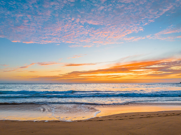 Summer Sunrise at the Seaside
