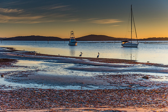 Sunrise River Waterscape