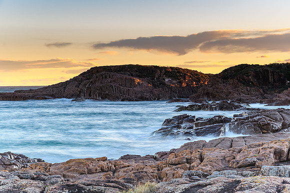 Wild and Windy Rugged Seascape