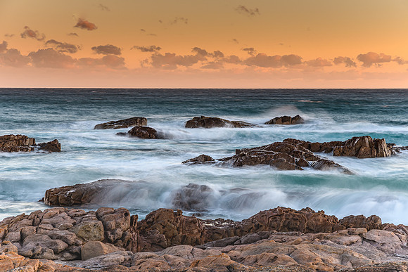Wild and Windy Rugged Seascape