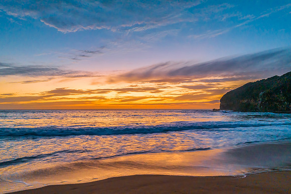 Summer Sunrise at the Seaside