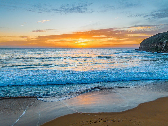Summer Sunrise at the Seaside