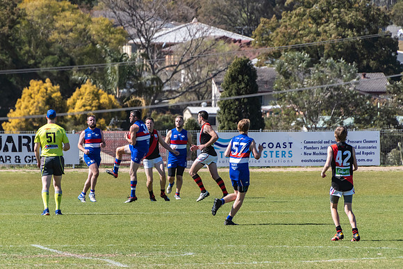 Black Diamond AFL Plate  - Warners Bay v Killarney Vale - Elimin