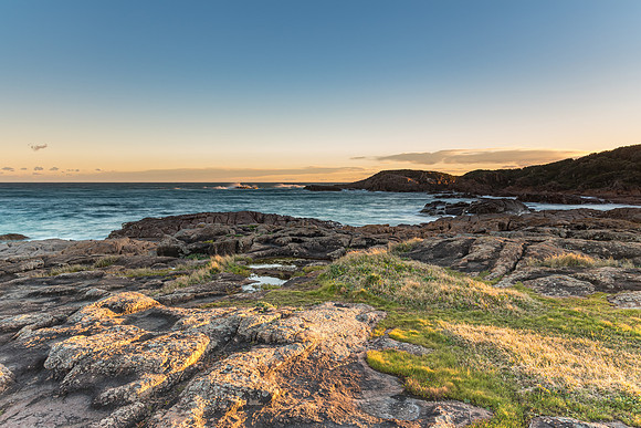 Wild and Windy Rugged Seascape