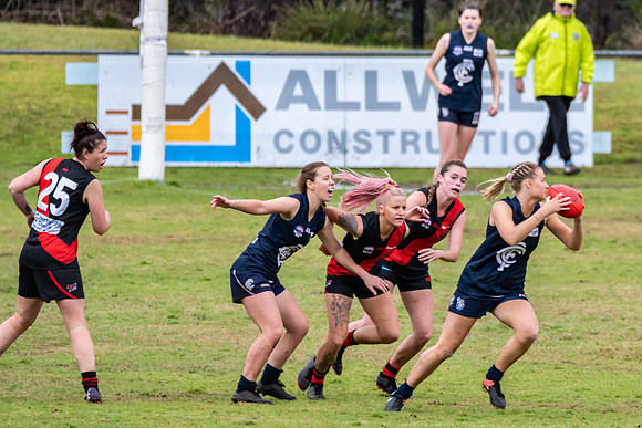 HCC Womens  - Killarney Vale v Newcastle City - Elimination Fina
