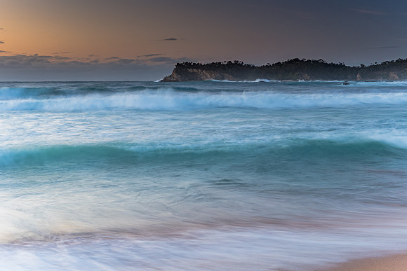 Wild Surf at Malua Bay - Sunrise Seascape