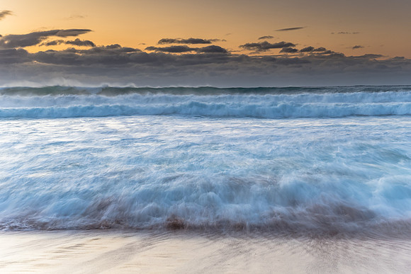 Turbulent Seas at Malua Bay - Sunrise Seascape