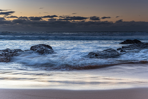 Wild Surf at Malua Bay - Sunrise Seascape