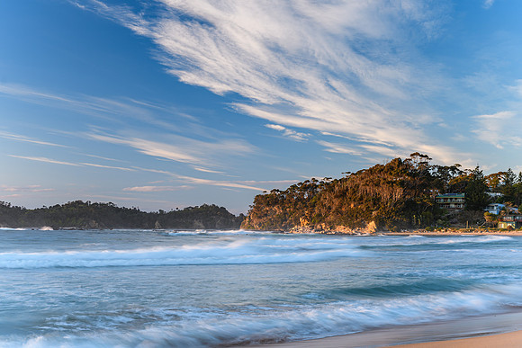 Wild Surf at Malua Bay - Sunrise Seascape