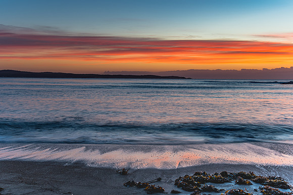 Colourful Streaky Clouds Sunrise Seascape