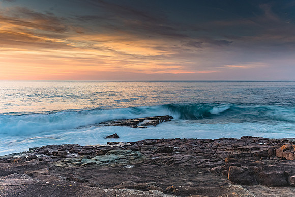 Colourful Sunrise Seascape