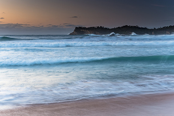 Wild Surf at Malua Bay - Sunrise Seascape