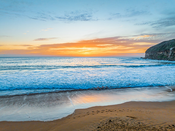 Summer Sunrise at the Seaside