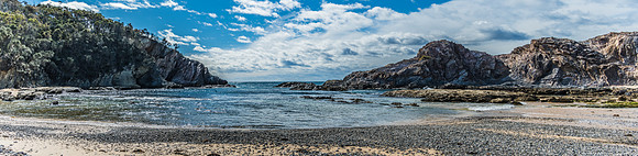 Guerilla Bay Beach Panorama