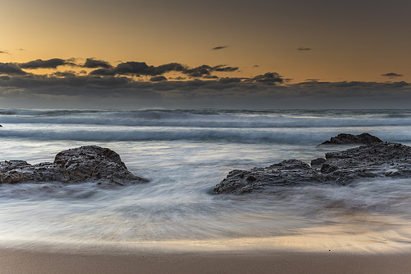 Wild Surf at Malua Bay - Sunrise Seascape