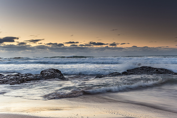 Wild Surf at Malua Bay - Sunrise Seascape