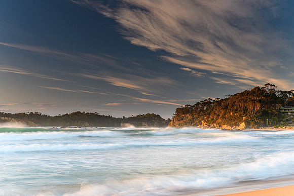 Wild Surf at Malua Bay - Sunrise Seascape