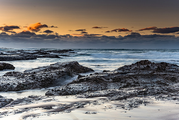 Wild Surf at Malua Bay - Sunrise Seascape