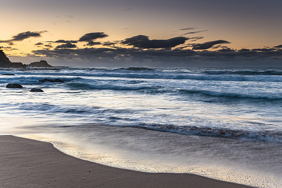 Wild Surf at Malua Bay - Sunrise Seascape