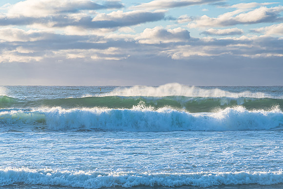 Wild Surf at Malua Bay - Sunrise Seascape