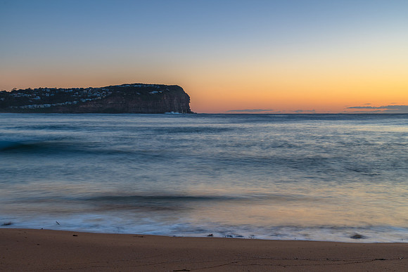 Sunrise at the seaside