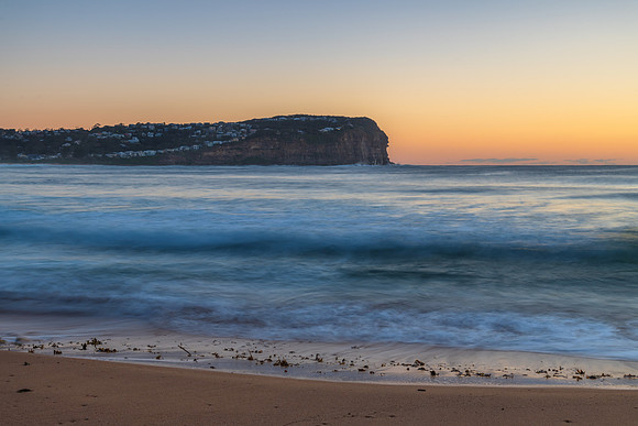 Sunrise at the seaside
