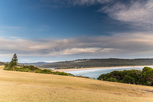 Overlooking the Sea - Coastal Landscape