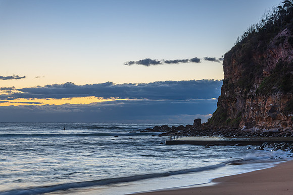 Sunrise at the seaside