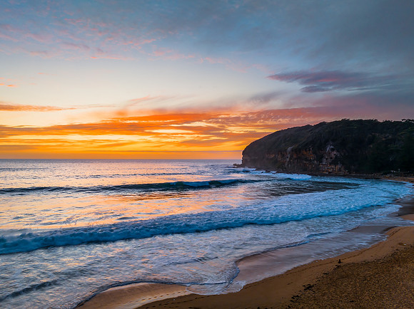 Summer Sunrise at the Seaside