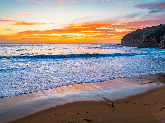 Summer Sunrise at the Seaside