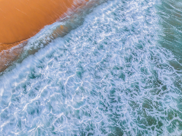 Summer, Sunrise, Sea, Surf and Shore