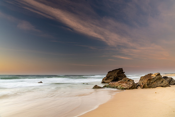 Clear Skies Beach Sunrise Seascape
