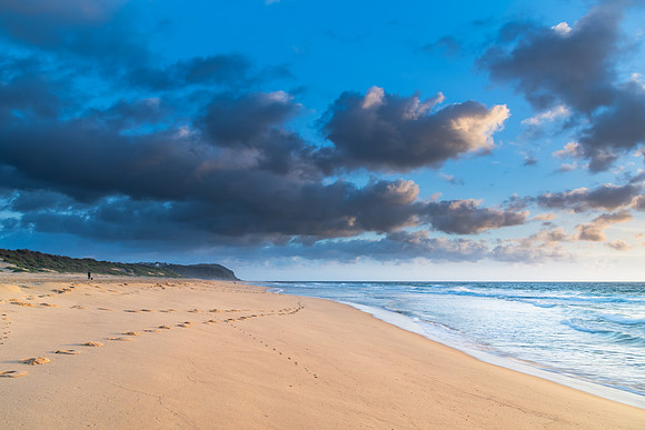 Sunrise Seascape and Beach