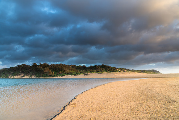 Early morning Lagoon Landscape