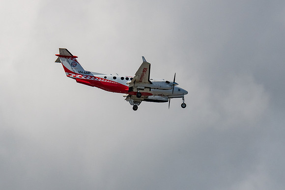 VH-AMR Air Ambulance Service of NSW Raytheon B200 King Air