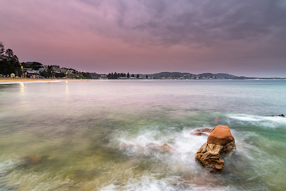 Moody Morning Seascape
