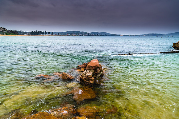 Moody Morning Seascape