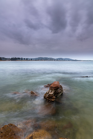 Moody Morning Seascape
