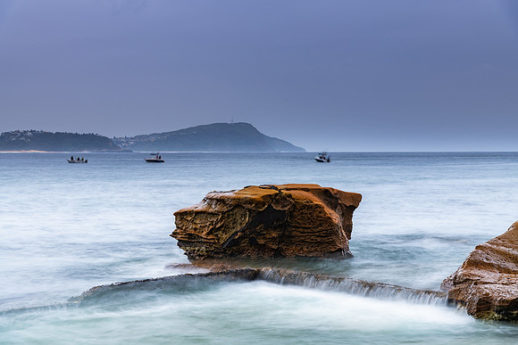 Moody Morning Seascape