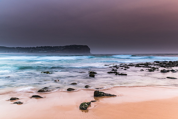 Hazy Summer Seascape