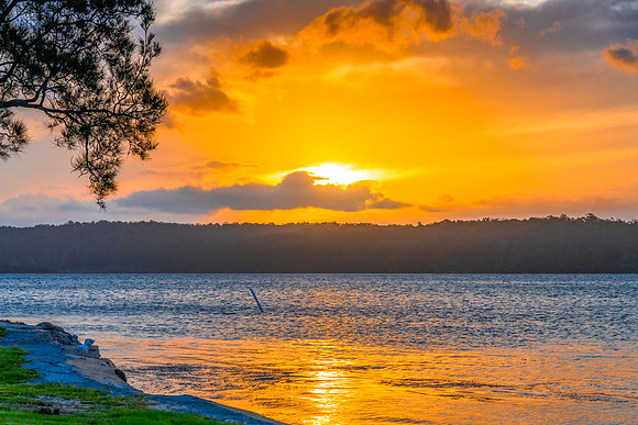 Sunset at Wallaga Lake