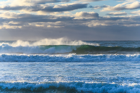 Wild Surf at Malua Bay - Sunrise Seascape