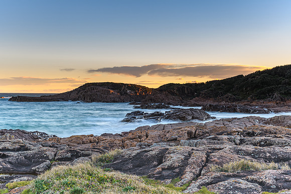Wild and Windy Rugged Seascape