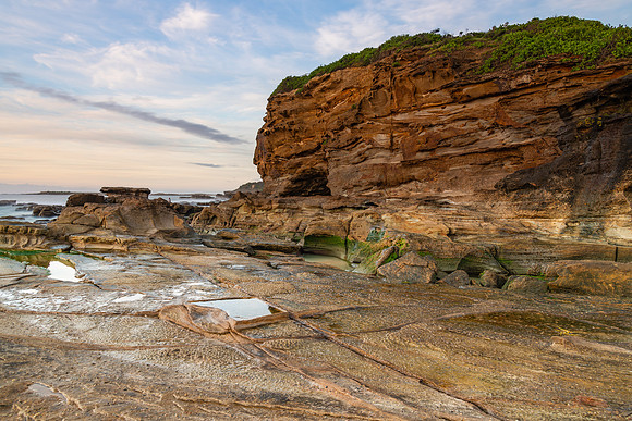 Rocky Headland at the Beach